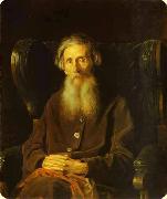 Vasily Perov The Portrait of Vladimir Dal oil on canvas